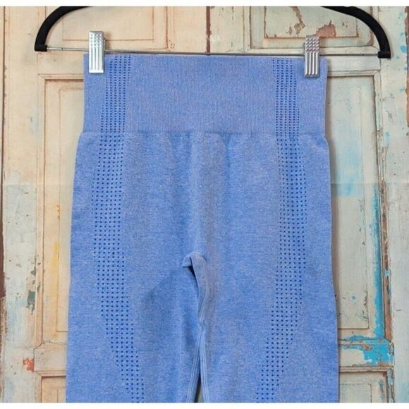 Womens Size Small Blue Cross Fit Training Workout Pants Leggings Stretch - Picture 4 of 7